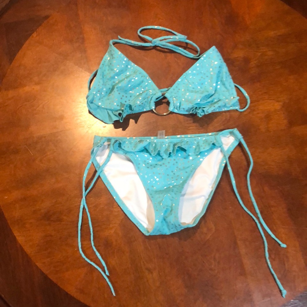 Victoria’s Secret Polka Dot Bikini: Medium Top Small Bottoms